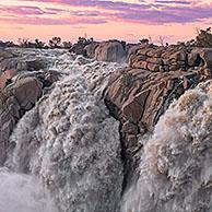 Waterval van de Orange Rivier in het Augrabies Falls Nationaal Park, Northern Cape Province, Zuid-Afrika